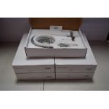 5 x Hapilife modern kitchen taps, with flexible spray head - new in box (GS29B)