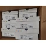 6 x pairs of children's Geox J Rooner trainers, sizes 10, 11 and 11.5 - new in box (E7A)