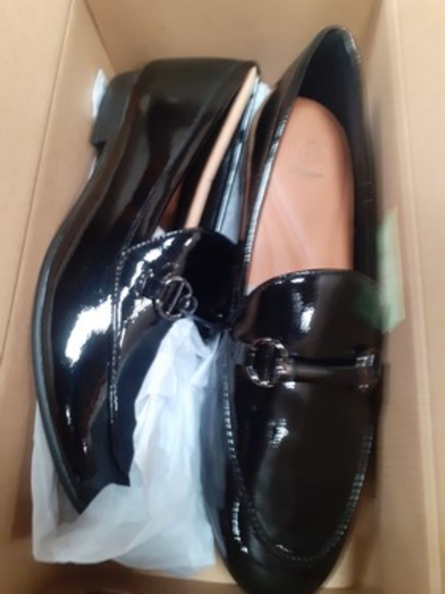 2 x pairs of Dune shoes, comprising Gibson brogues, size 11 and Snaffle loafers, size 5 - new in box - Image 3 of 3