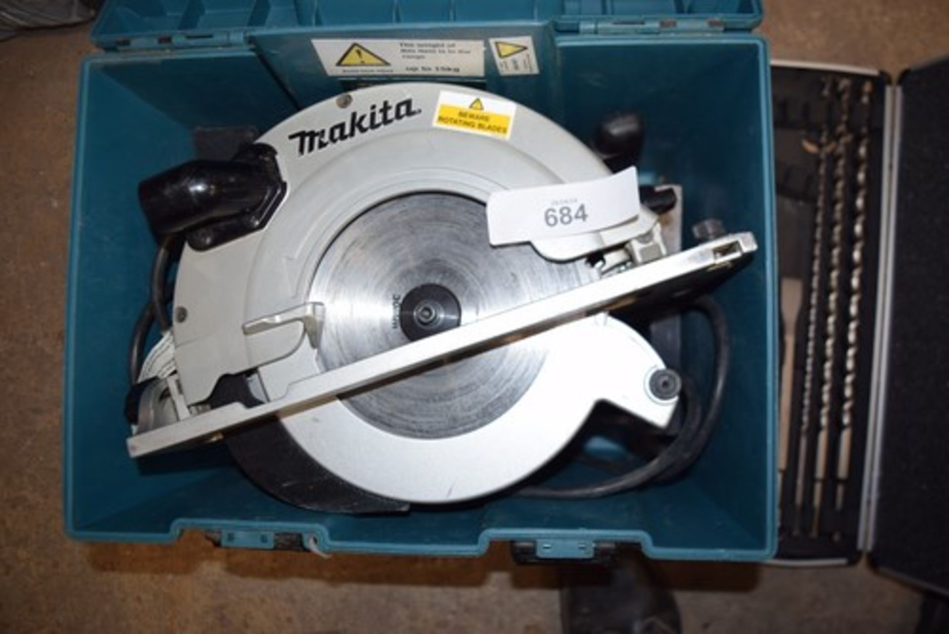 1 x Makita electric rotary saw, model: 5903R, 0235mm diameter, capacity 110v 15amp, (2019.10, date