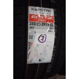 1 x Kumho Ecsta PS91 tyre, size 255/35ZR19 96Y XL - new with label (cage 1)(7)
