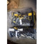 2 x Stanley Fatmax canvas black tool bags, part No: FMSTI-71180 - new (GS6)
