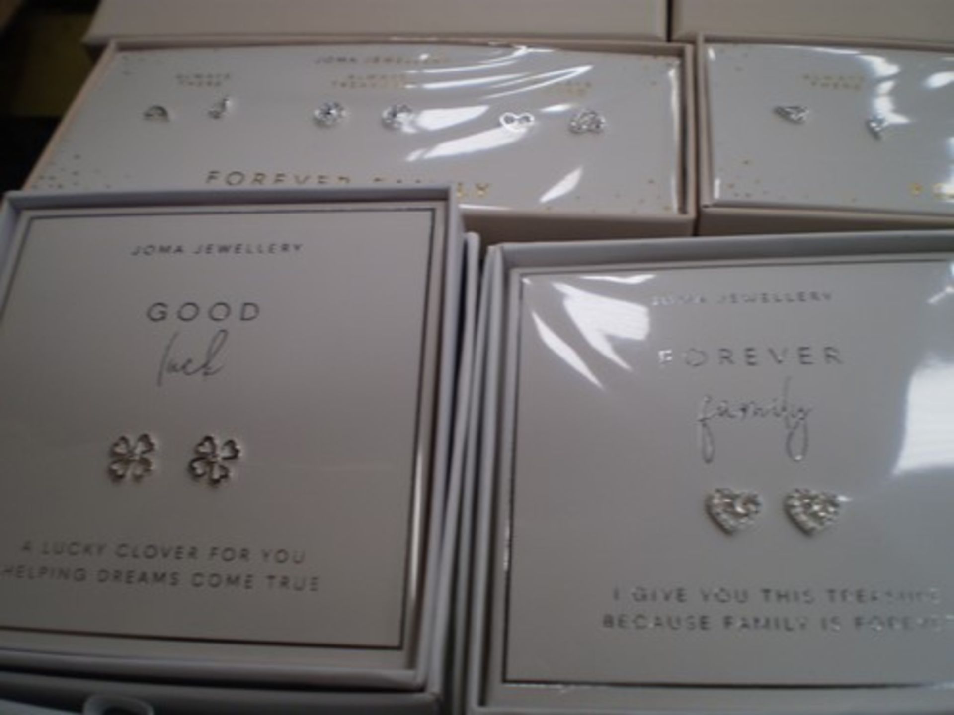 24 x gift boxed Joma jewellery, earrings, various styles and sentiments - new in box (C9C) - Image 3 of 3