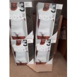 4 x Hugo Boss multi-packs of 3 x Classic crew neck t-shirts, size L - new in box (E8B)
