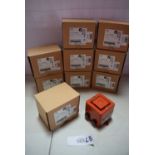 9 x E2S A100 series electronic sounders, item No: A100DC024MA0AIR - new (GS30)