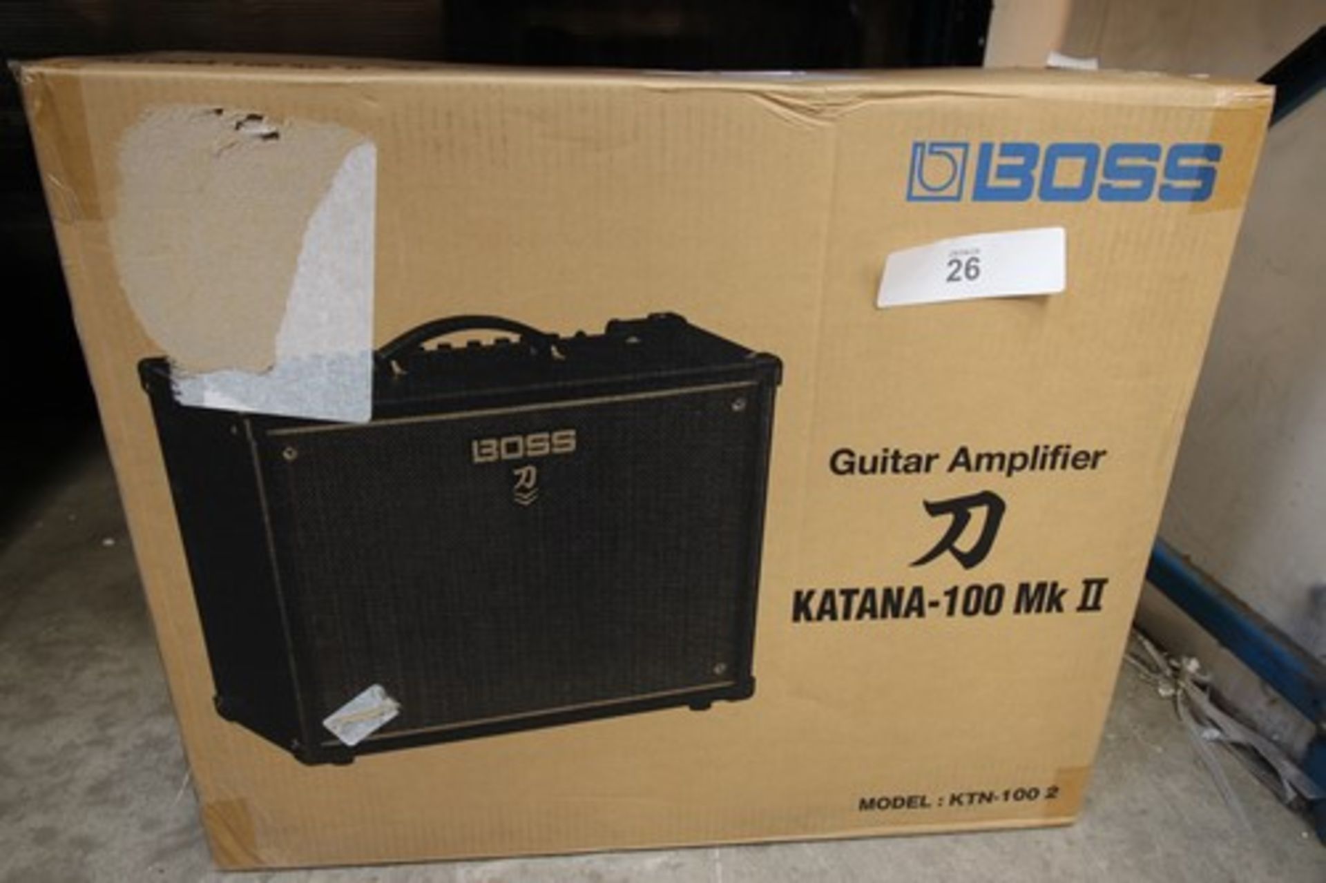 1 x Boss Katana-100 MK2 D guitar amplifier, model: KTN-1002 - sealed new in box (GS6)