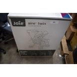 1 x Joie Aire twin Rosy & Sea double pushchair, code: S1217AERNS000, EAN: 5056080606156 - sealed new