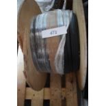A selection of wiring, including 1 x heater cable, 1 x 40m reel of Edmundson loose wound 1.5mm