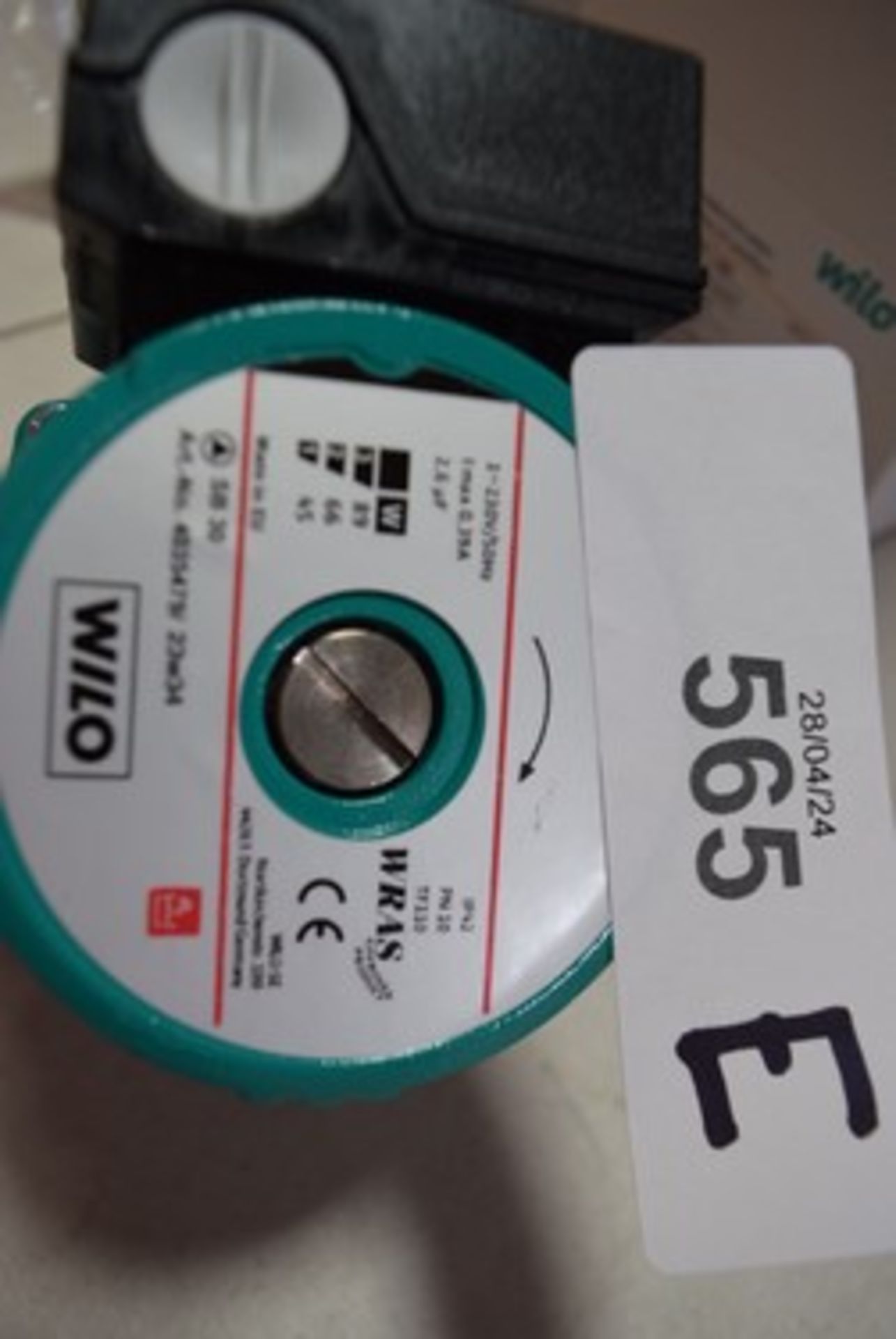2 x Wilo SB30 secondary circulating pump, item No: 4035479 - new in box (GS30A) - Image 3 of 3