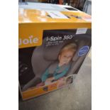 1 x Joie i-spin 360 i-size coal child's car seat, code: C1801KAC00L000, EAN: 5056080611778 -