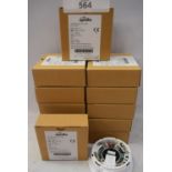 12 x Apollo integrated base sounders with isolators, Ref:- 45681-277APO - new in box (GS5)