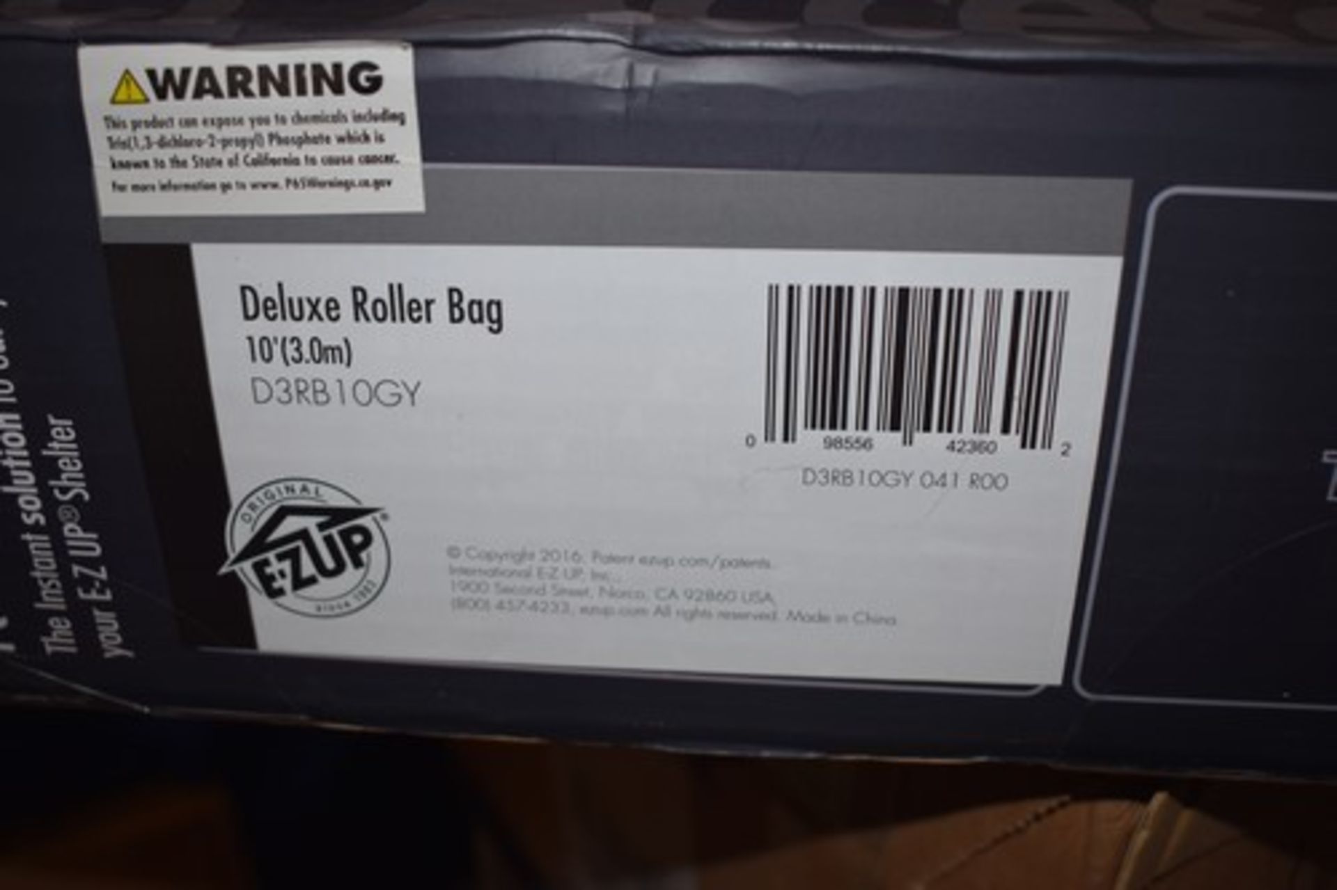 1 x Ezup deluxe 3.0m roller bag, code: D3RB10GY, EAN: 098556423602 - new in box (ES16) - Image 2 of 2