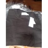 15 x Topman LA t-shirts, all black and all size small - sealed new in pack (E7B)