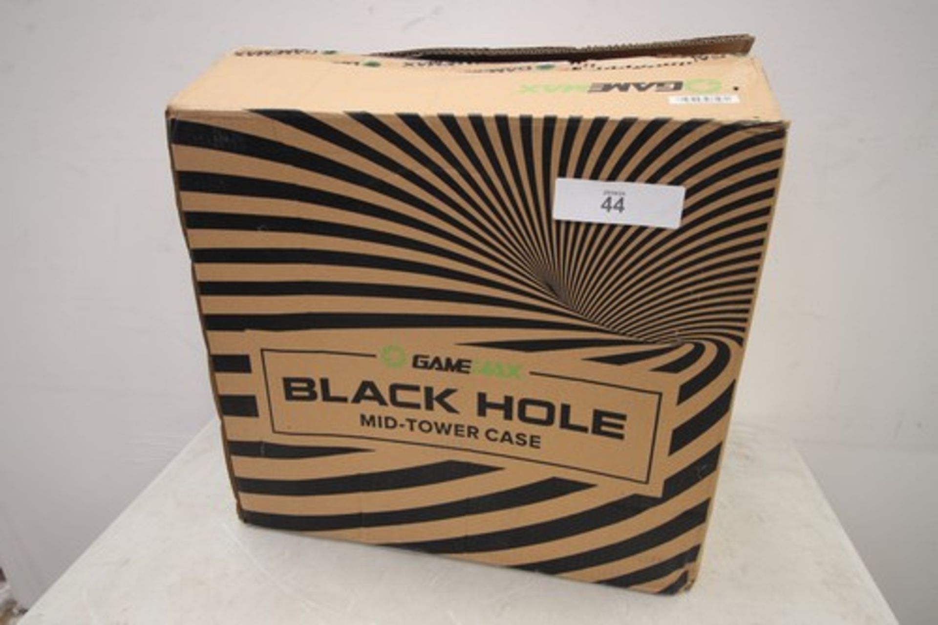 1 x Game Max black hole mid tower PC case, model: 3603-TB - new in box (ES2) - Image 4 of 4