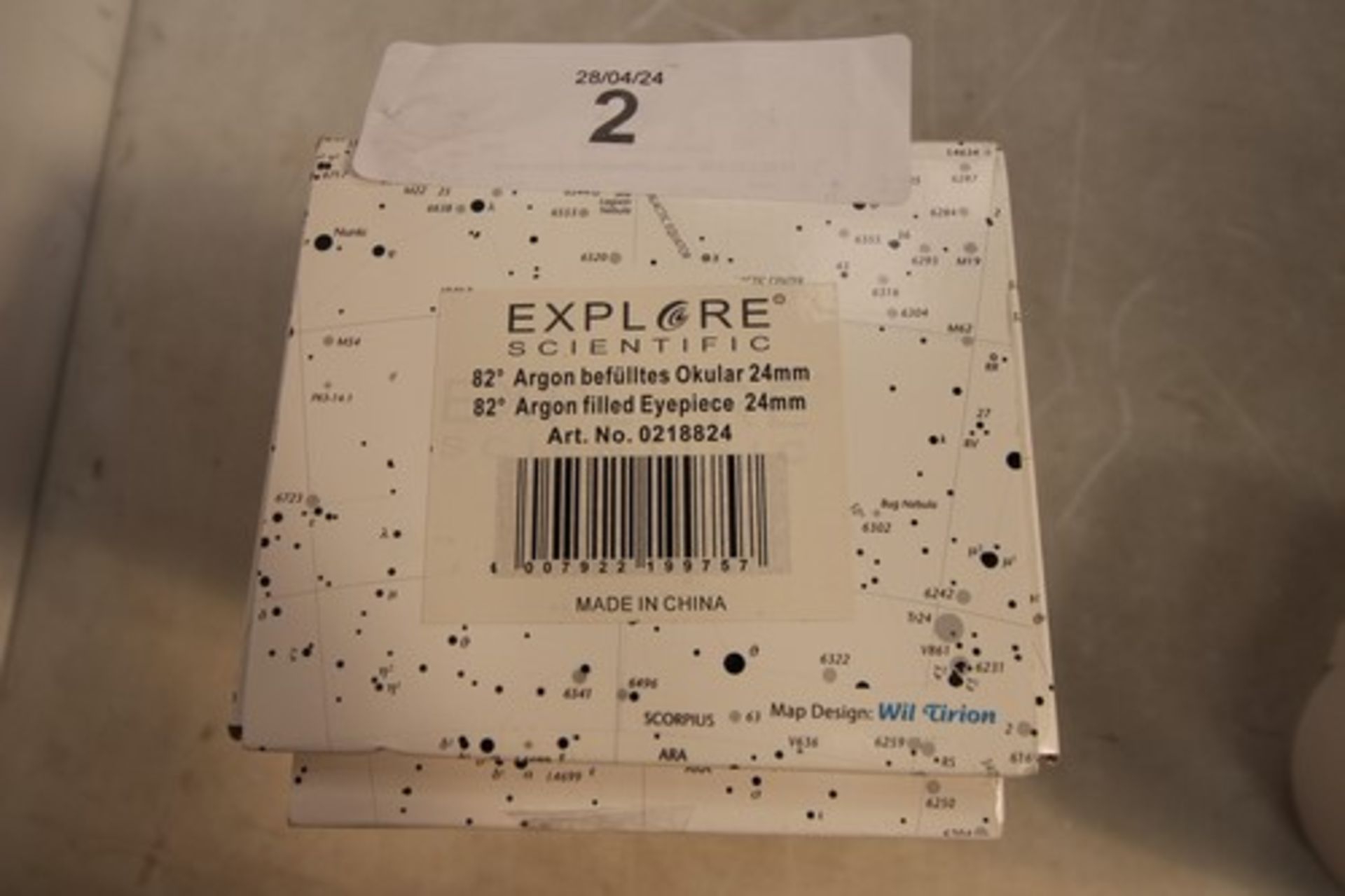1 x Explore Scientific 82 degree 24mm eyepiece, EAN 007922199757 - new in box (C8) - Image 2 of 2