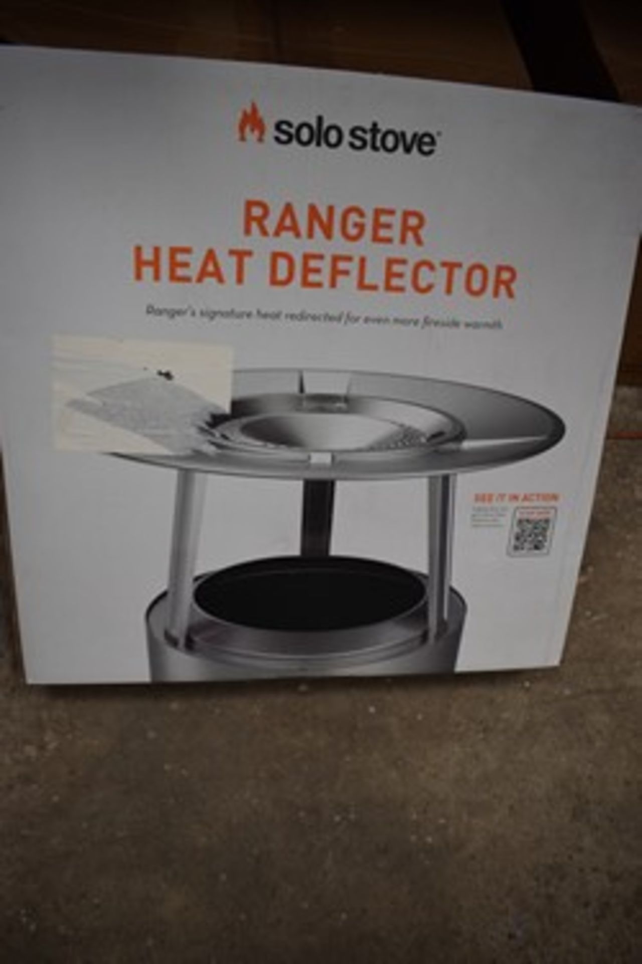 1x Solo Stove Ranger heat deflector, EAN: 850032307505 - sealed new in box (ES14)