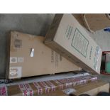 1 x Costway, kitchen trolley/island, on castors, white, not in original box - new (under mezzanine)