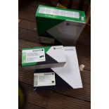 2 x Lexmark 52D0Zoo imaging units and 1 x Lexmark B242H00 high yield toner cartridge - Sealed new in