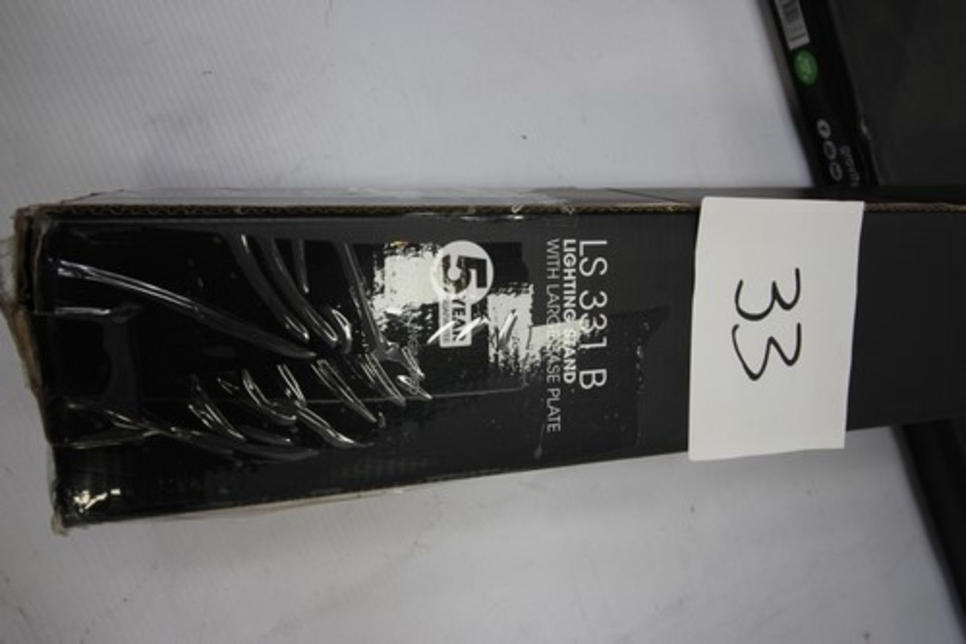 1 x Gravity large lighting stand with base, ref: LS331B - sealed new in box (ES5) - Image 3 of 3