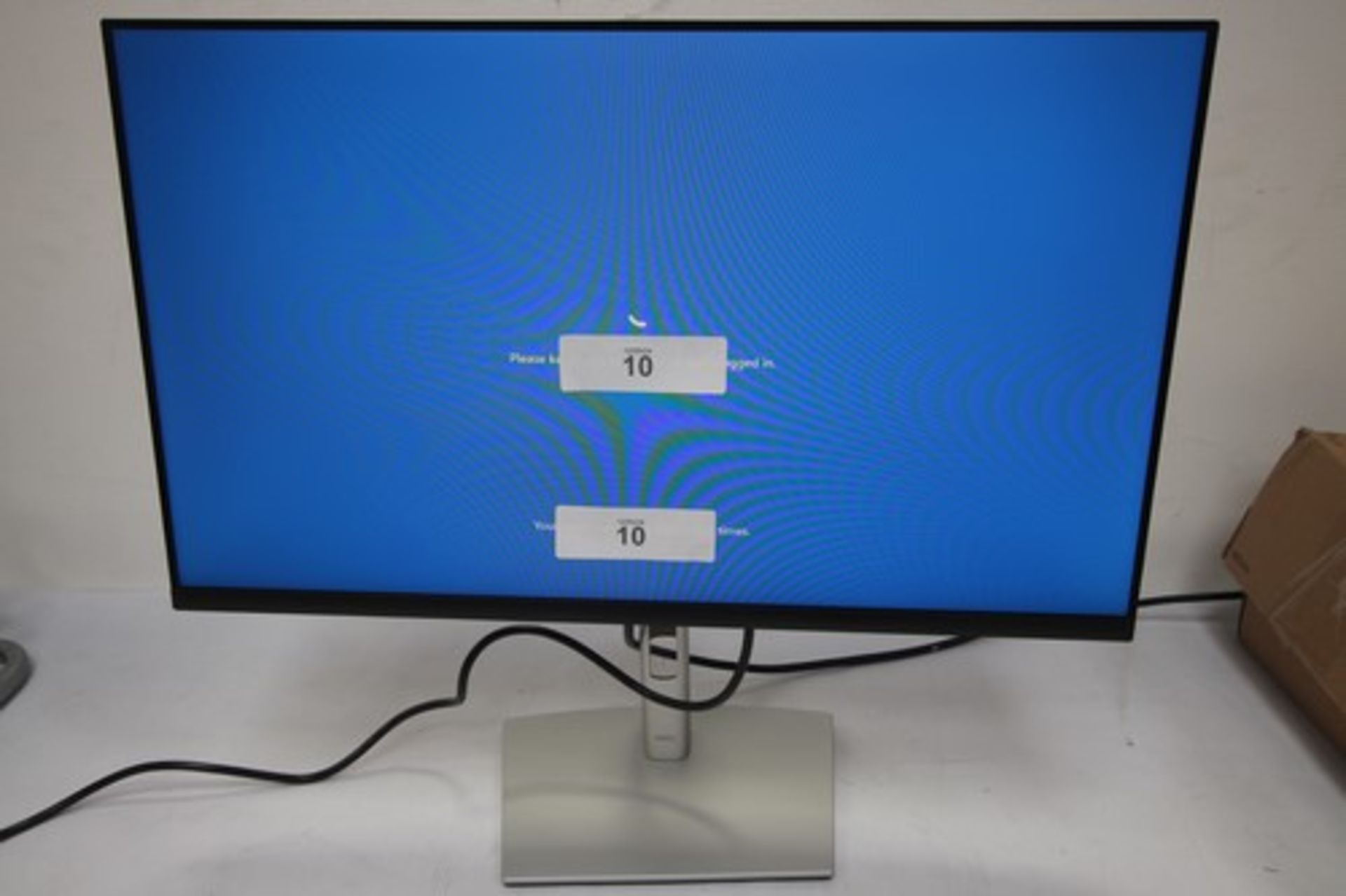 1 x Dell 27" monitor, model No: P2722H - new in open tatty box (ES3 cage)