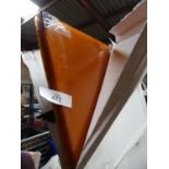 3 x boxes of assorted twin wall plastic sheets (2 x boxes clear, 1 x box orange) - new in tatty