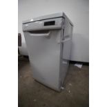 1 x Statesman 45cm slimline 10 place dishwasher, damaged in transit, dented front door, cracked top,
