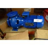 1 x Lowara water pump, Model NSCE40 125/30, P25 RCS4, code 101840220, 400V, 290rpm, 3KW - New in