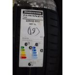 1 x Bridgestone Turanza TOO5 tyre, size 225/45R18 95Y XL - new with label (C2)(18)