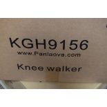 1 x Panlaova knee walker, Model KGH9156 - New in box (ES17)