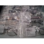 12 x pairs of Cameo by Continental Spectacle Frames, various styles - sealed new in pack (C13A)