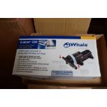 1 x Whale Gulper 220 shower waste 12V 220 pump, Model BP1552, EAN 6647815520 - New in box (ES17)