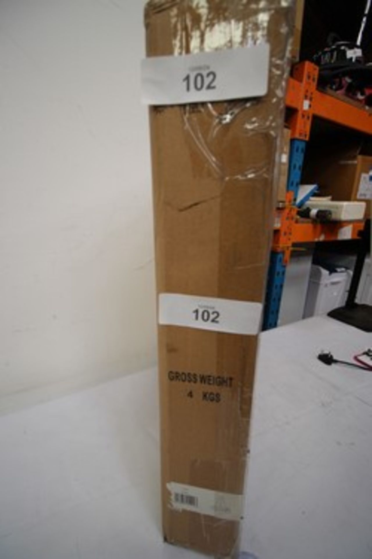 1 x Endon Attalea LED pendant light, gold and white, model No: 97631 - sealed new in box (ES9)