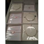 6 x Joma jewellery bracelets and 9 x pairs of Joma earrings - new in box (C13A)