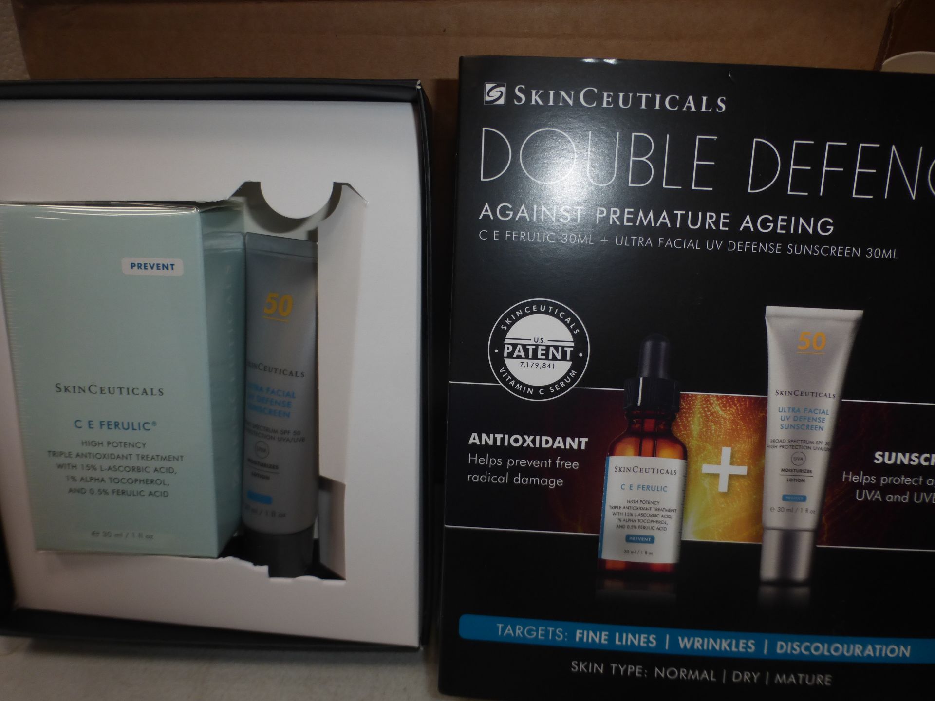 1 x SkinCeuticals Double Defence set - new in box (C12A)