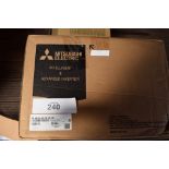 1 x Mitsubishi electric inverter AC, Model FR-AS40-00170-E2-60, 3 phase, 5.5KW 12A IP20 - New in box