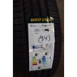 1 x Westlake Zuper Eco Z-107 tyre, size 205/40R17 84W XL - new with label (C3)(34)