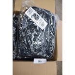 11 x JCB black dual zip insulated lunch bags, code JCB 69, EAN 5056274742714 - new in pack (GS5)