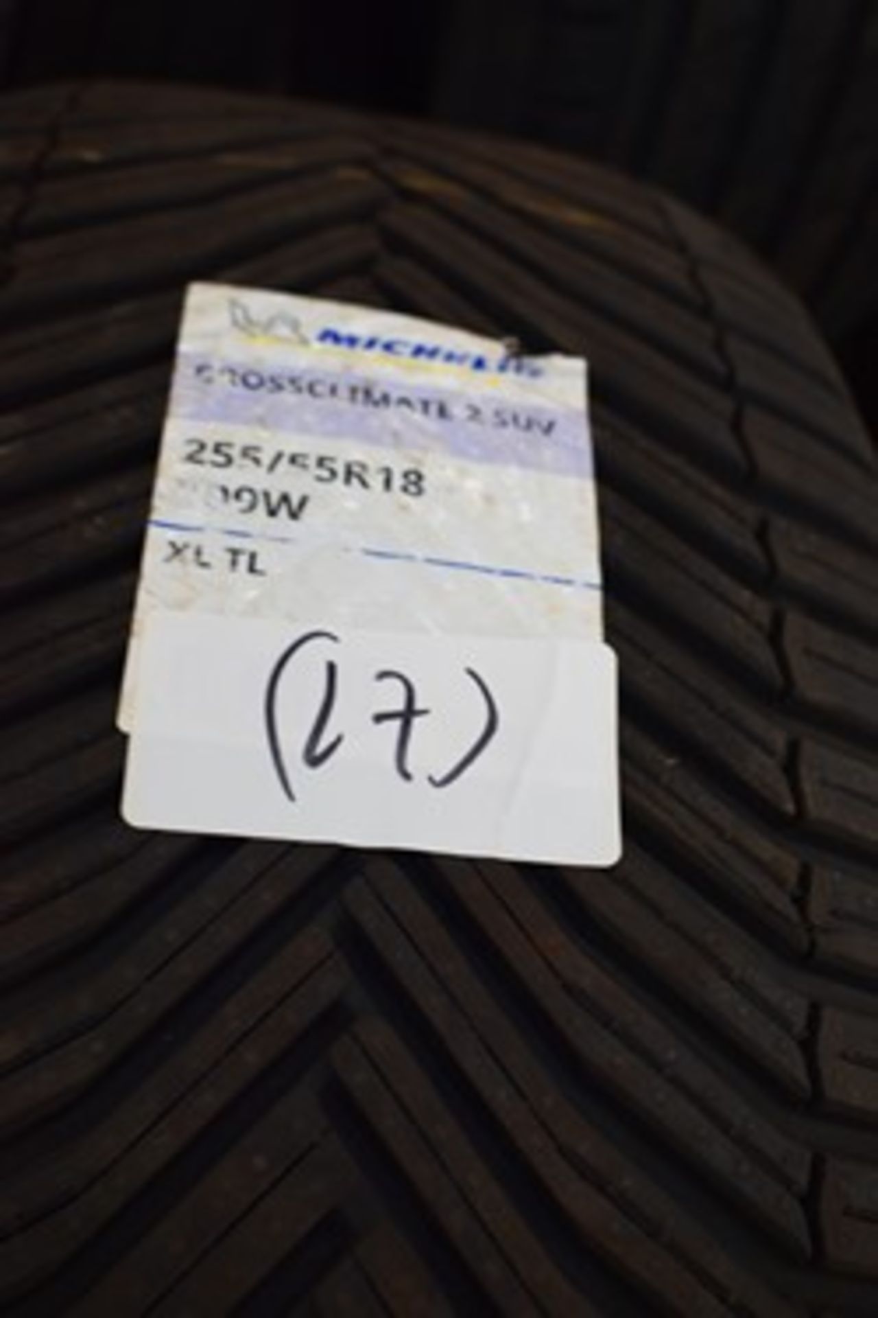 1 x Michelin Cross Climate 2 SUV tyre, size 255/55R18 109W XL TL - new with label (C2)(17)