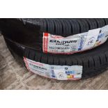 1 x Roadstone Eurovis Sport 04 tyres, size 175/65 R15 84H, 1 x Roadstone Eurovis HP02 tyre, size