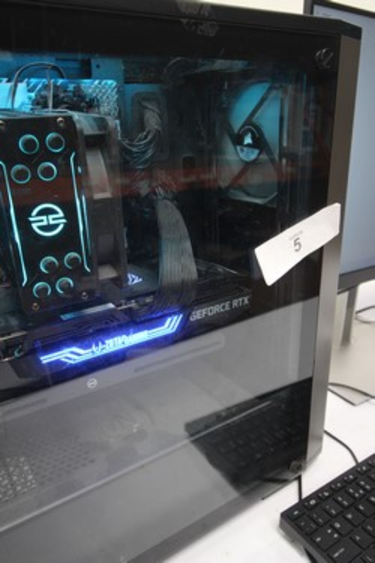 1 x PC specialist gaming PC, fitted with 1 x Asus M.2 PCLE 4.0 mother board, 1 x GeForce graphics - Image 5 of 7