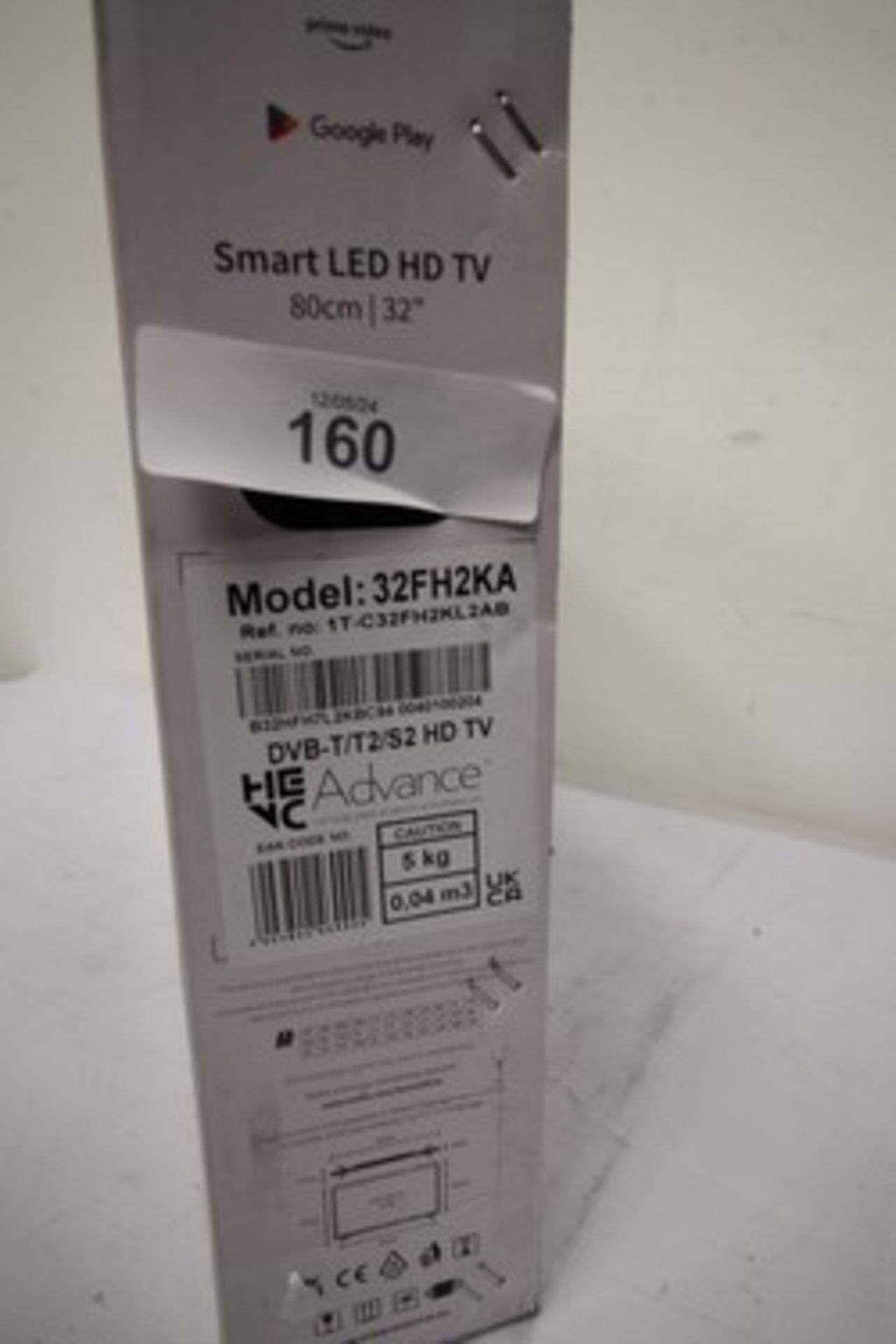 1 x Sharp 32" android TV, Model 32FH2KA - New (ES2) - Image 2 of 2