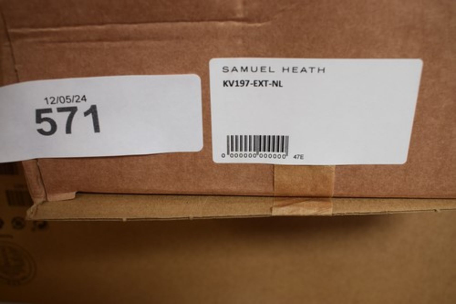 1 x Samuel Heath trap units, Model KV197-EXT-NL - New (G6)