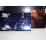 6 x items of Estee Lauder comprising 4 x eye shadow quad palettes, shade 2, 3 & 7, and 2 x bronze