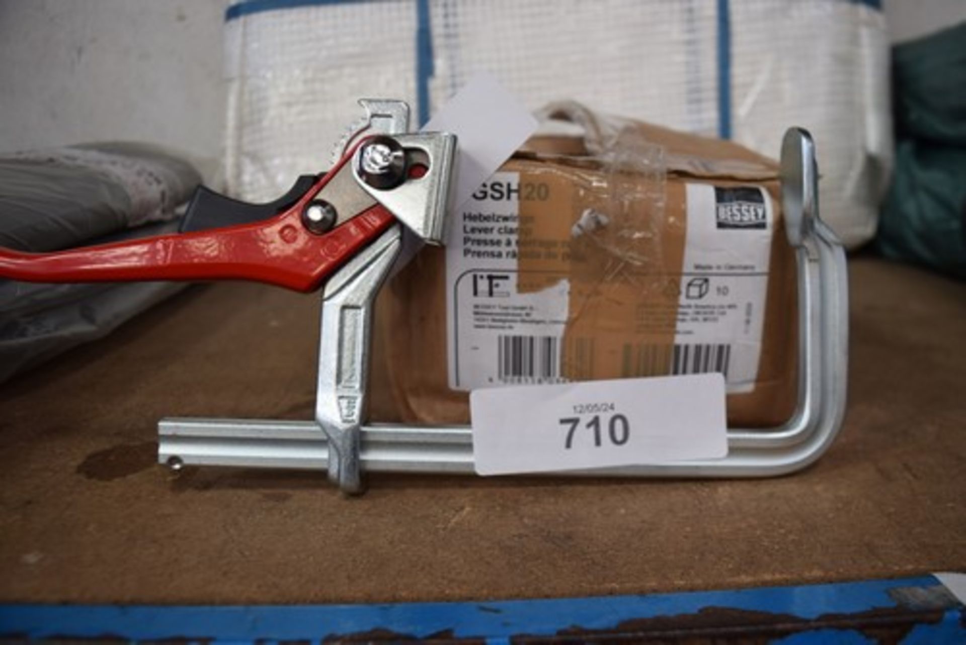 10 x Bessey lever clamps, model: GSH20 - new (GS1)