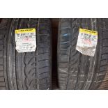 1 x pair of Dunlop SP Sport 01 SST tyres, size 275/35R18 95W - New with label (open shed)