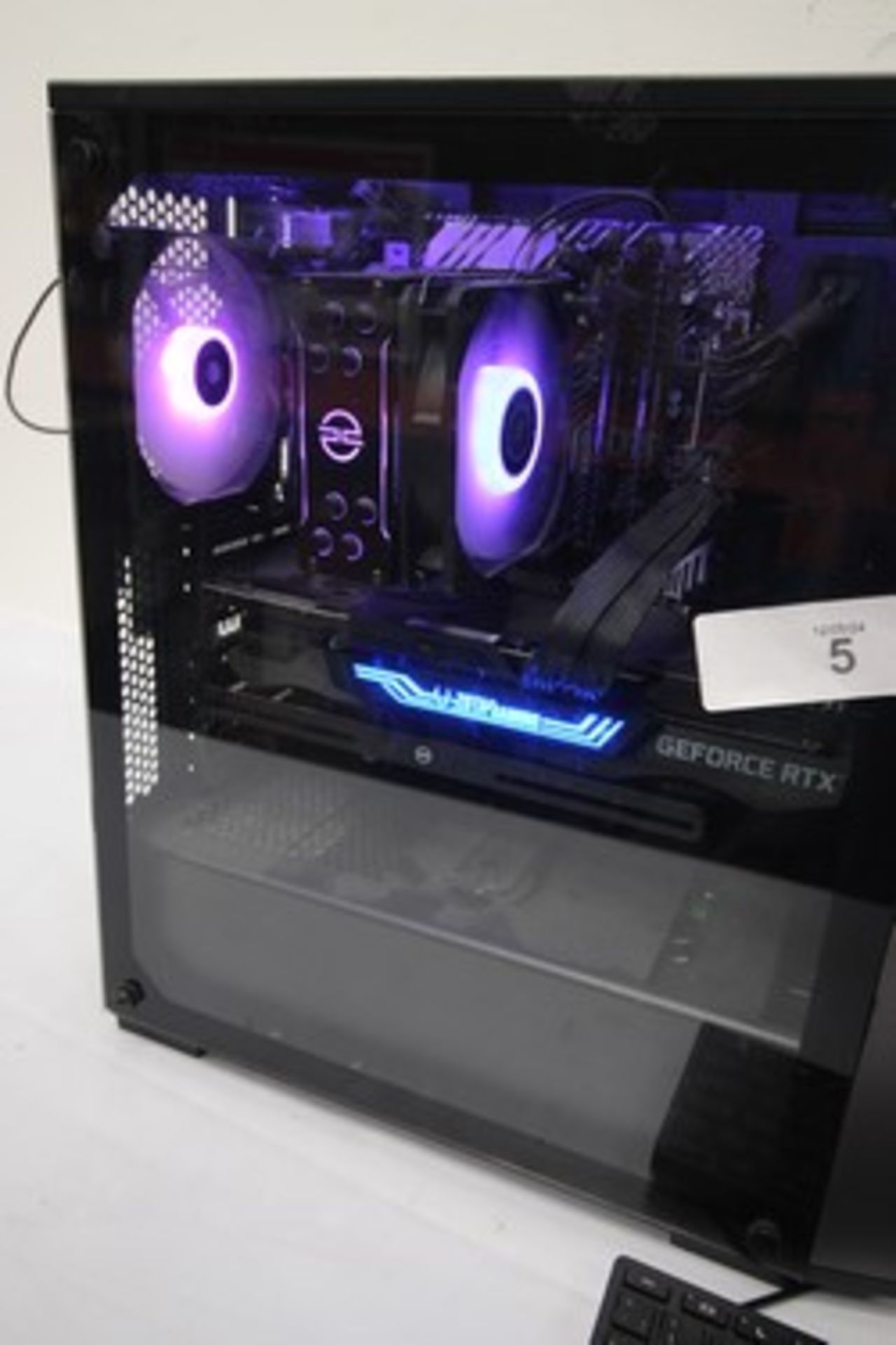 1 x PC specialist gaming PC, fitted with 1 x Asus M.2 PCLE 4.0 mother board, 1 x GeForce graphics - Image 4 of 7
