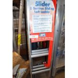1 x BPS slider 3 section sliding loft ladder and fixing kit, model: LFT03 - new (SW)