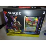 3 x boxes of Magic The Gathering, March of the Machine Commander deck - sealed new in box (C12A)