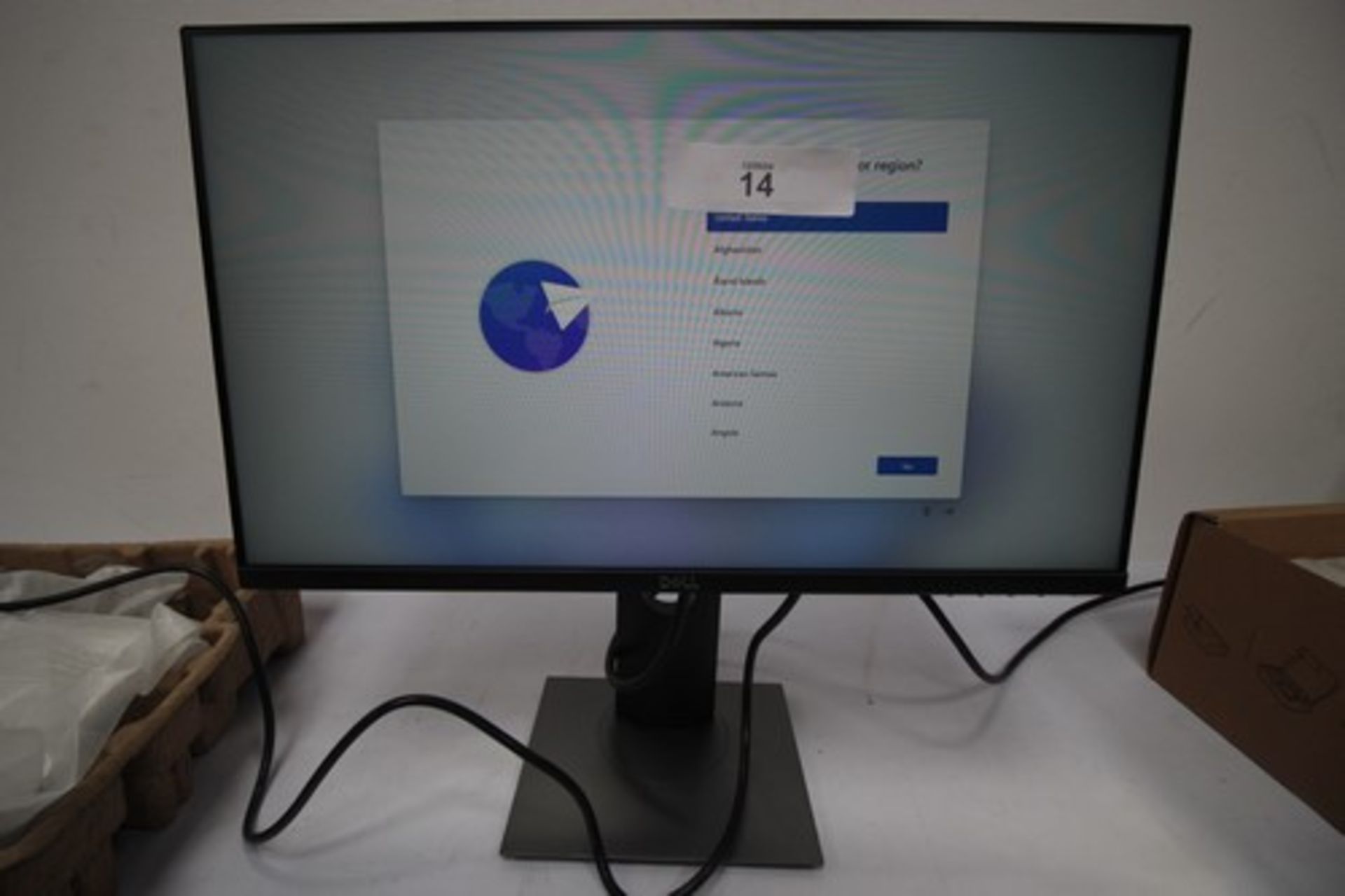 1 x Dell 23" monitor, model No: P2319H - new in box (ES3 cage)