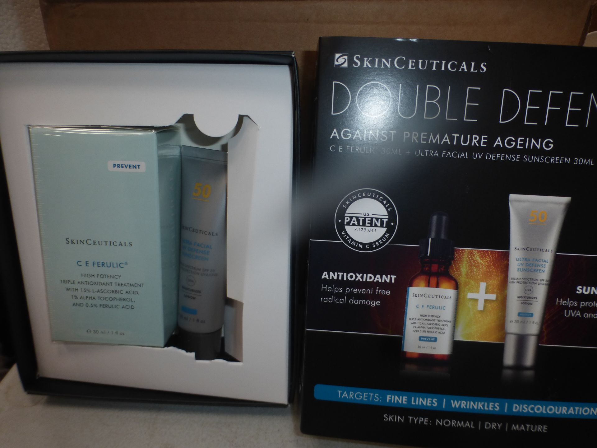 1 x SkinCeuticals Double Defence set - new in box (C12A)